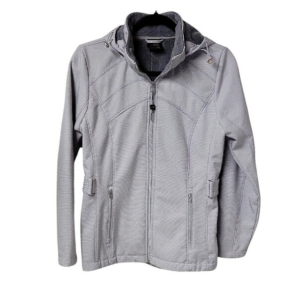 ZeroXposur Lillian Plus Lined soft Shell Jacket Grey Womens Size Small - Picture 1 of 10